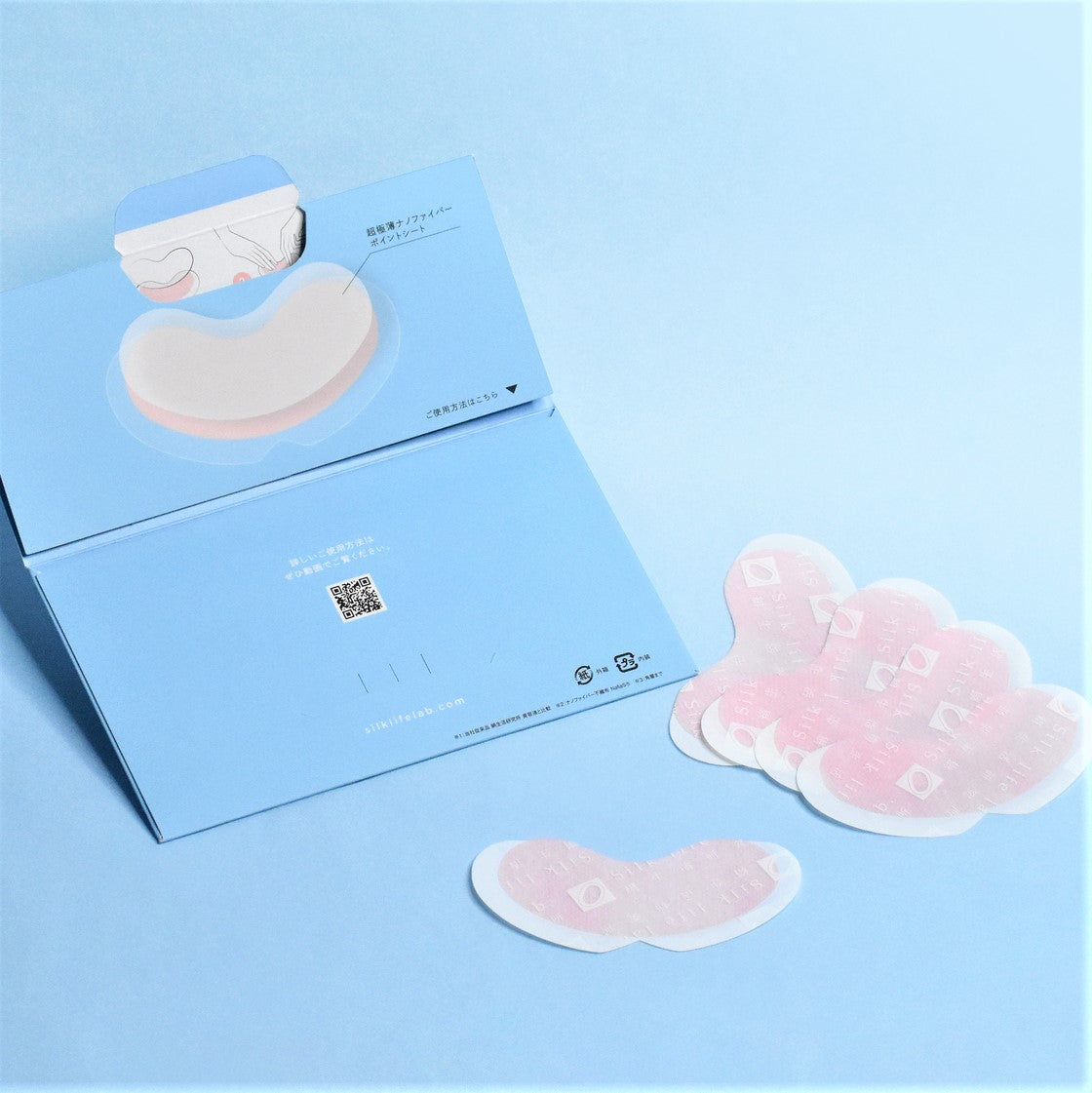 Harumam shops 個包装: 絹生活研究所 超極薄ナノファイバーポイントシート -フェリシート- ５枚 単品入り